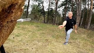 СКАНФ волновое безоборотное метание ножей.Scanf no-spin knife throwing.