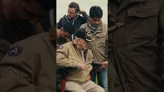 WWII Veteran Dennis Boldt visits Normandy American Cemetery 80 years later.