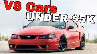 Cheap V8 Cars Under $5000 | Best Cars Under 5k