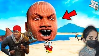 Who Kidnapped Franklin | Switch To The Biggest Megalodon - GTA 5