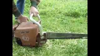 old wright chainsaw