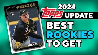 2024 TOPPS UPDATE—Top 10 BEST Rookies To Target & Collect!