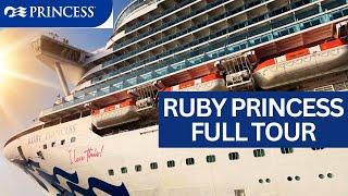 Ruby Princess CRUISE Ship TOUR & TIPS