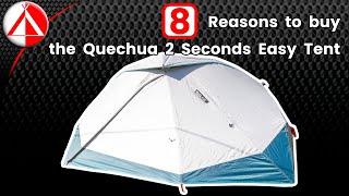 8 Reasons to buy the Quechua 2 Seconds Easy. Plus something new for my wild camps