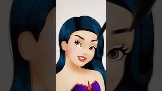 Snow White’s transformation as the Evil Queen #disney #art #digitalart #shorts