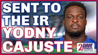 Giants Latest Update: Yodny Cajuste Hits IR and What It Means for NY Giants