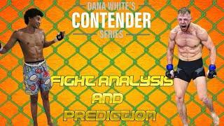 Contender Series: Joey Hart vs Benjamin Bennett Fight Analysis & Prediction (Week 6)