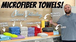 Here Are The Best Microfiber Towels For Every Surface On Your Vehicle!