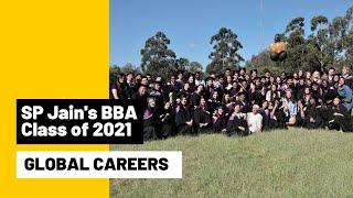 SP Jain's BBA Class of 2021 - Global Careers