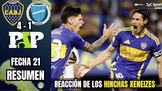 Paso a Paso  Boca Juniors 4 vs Godoy Cruz 1  Resumen y Lo que No Viste Liga Argentina 2024