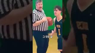 잔머리 쓰다 심판한테 딱 걸렸습니다