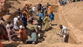 Nigeria holds mass burial after dozens killed in fuel tanker blast | AFP