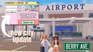 BERRY AVENUE NEW LA UPDATE! // Berry Avenue (Roblox)