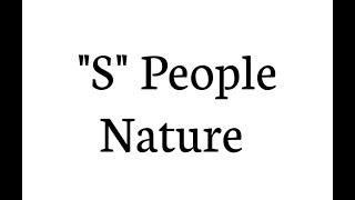 Read the "S" People Nature ll Amazing Psychology Facts About People who have name starts with  'S'.