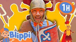 Blippi Trains To Be A Gladiator | History for Kids | Blippi Kids TV | Educational Videos for Kids