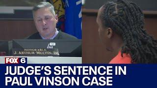 Judge hands down sentence in Paul Vinson case | FOX6 News Milwaukee.