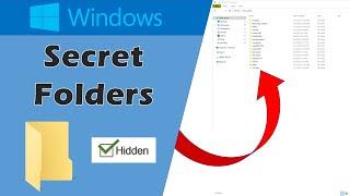 How To Hide Windows Folders (Clean Documents Folder)