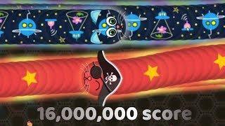 Wormateio 16,000,000 score top 10 score gameplay