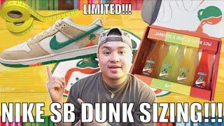 LIMITED DROP!! NIKE SB DUNK LOW JARRITOS & SB DUNK LOW SIZING