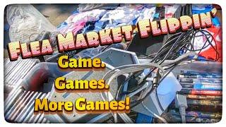 Flea Market Flippin' - Multiple Video Games Scored! - Live Video Game Hunting