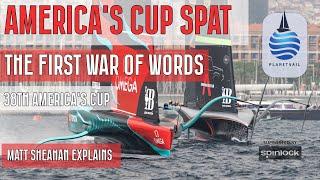 The First America's Cup Spat - What's Happening & Why 23-5-25