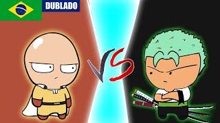 SAITAMA CONHECENDO O ZORO DUBLADO