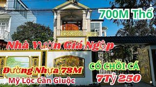 Bán Nhà Vườn Ngộp |Đang Làm Đường Nhựa 78m - QL50 Cần Giuộc Thương Lượng Giá Tốt