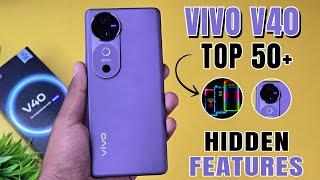 Vivo V40 5G Top 50++ Hidden Features | Vivo V40 Tips & Tricks | Vivo V40 5G