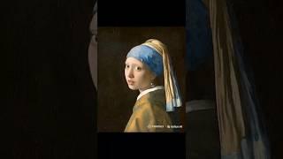 Girl with a Pearl Earring #girlwithapearlearring #ai #shorts #short #funny #funnyvideo #aishorts