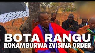 Bota rangu rokamburwa Zvisina Order!!!! Dare raChief Mutasa