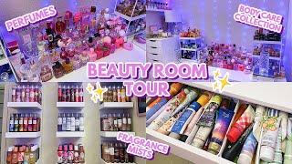 BEAUTY ROOM TOUR    | FRAGRANCE MIST, BODY CARE & PERFUME COLLECTION!