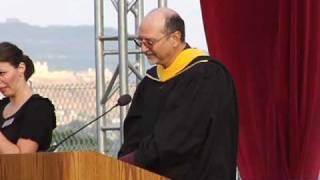 RCCD Norco Campus Commencement 2009: Faculty Speaker - Prof. Robert Prior