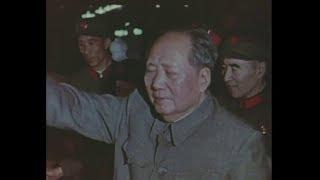 The masses shouted "Long Live Chairman Mao," Chairman Mao shouted "Long Live the People"