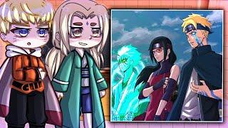 Hokages React To Team 7 // Gacha Club