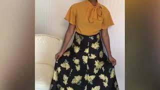 Modern modest clothing.