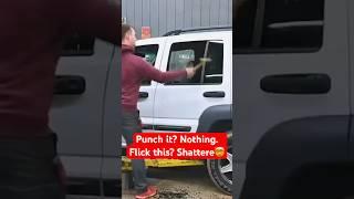 Why a Tiny Rock Breaks Car Windows