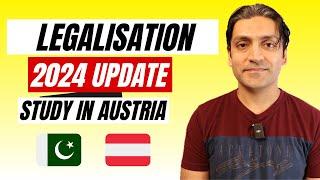 Documents legalisation - Study in Austria 