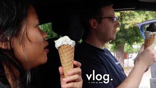 vlog ⎯ life at home, i'm back in cooking, skin cancer screening. ice cream date - liebe ann