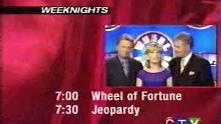 CTV Wheel of Fortune & Jeopardy! promo, 2000