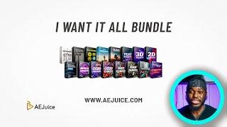 AEJuice I Want it All Bundle Review Series!|YouTube Pack| Tutorial April 2021