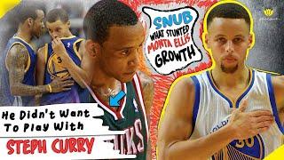 MONTA ELLIS The Guy that Refused To High Five Steph Curry! What Happened To Him? Stunted Growth