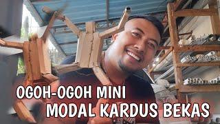 CARA MEMBUAT OGOH OGOH MINI DARI KARDUS PART 1