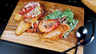 [ Simcook's Recipe ] 쉽고 간단하게 브런치 만들기  | 쉬림프 브런치 플래터