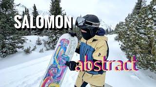 Salomon Abstract单板测评，个人使用体验 Snowboard review