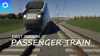 Cities Skylines 2 - First Person Train Ride