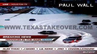 Paul Wall - Swangin In The Rain Remix (Screwed)