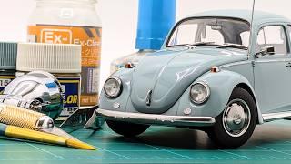 Build-a-Bug: Revell 1/24 Beetle. Euro Beats Group Build.