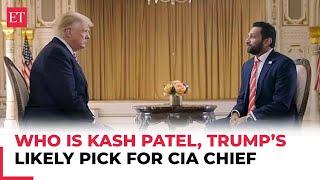 Trump 2.0: Here's all about Kash Patel, likely to be the next CIA chief