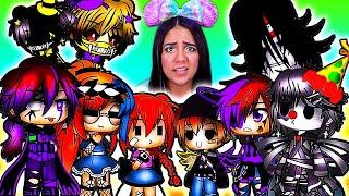  The Afton Family Plays Murder Mystery, Bloody Mary and Goes Trick or Treating!  FNAF Gacha Life