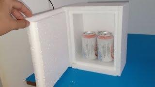 DIY refrigerator , How to make mini refrigerator at home using 72W peltier